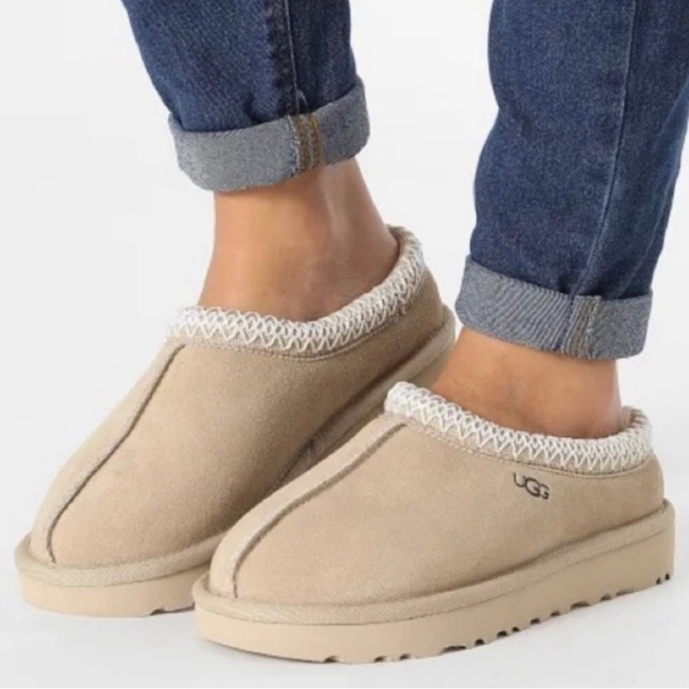 UGG Tasman Slippers Mustard Seed Silp On Womens 5955-MSWH Ships out in one day - Picture 1 of 17
